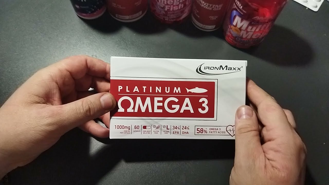 IronMaxx Platinum Omega 3 1000mg