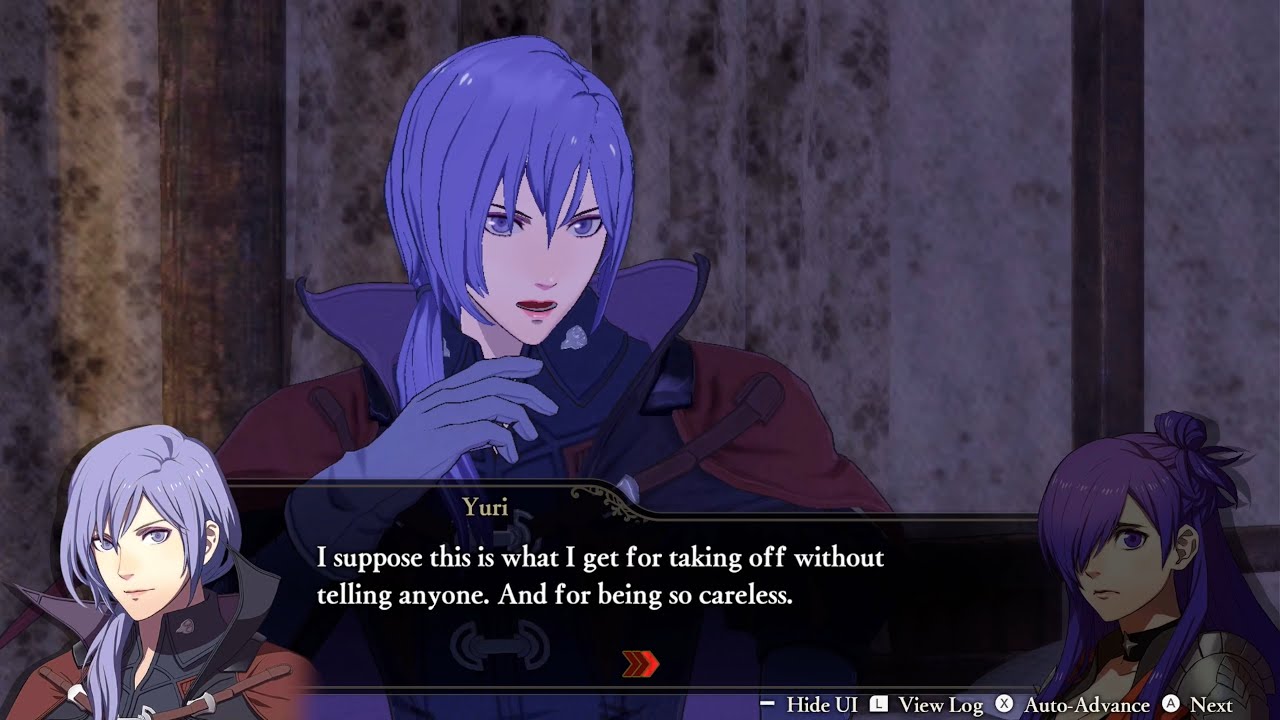 ALL Yuri Supports Fire Emblem Warriors Three Hopes 4K