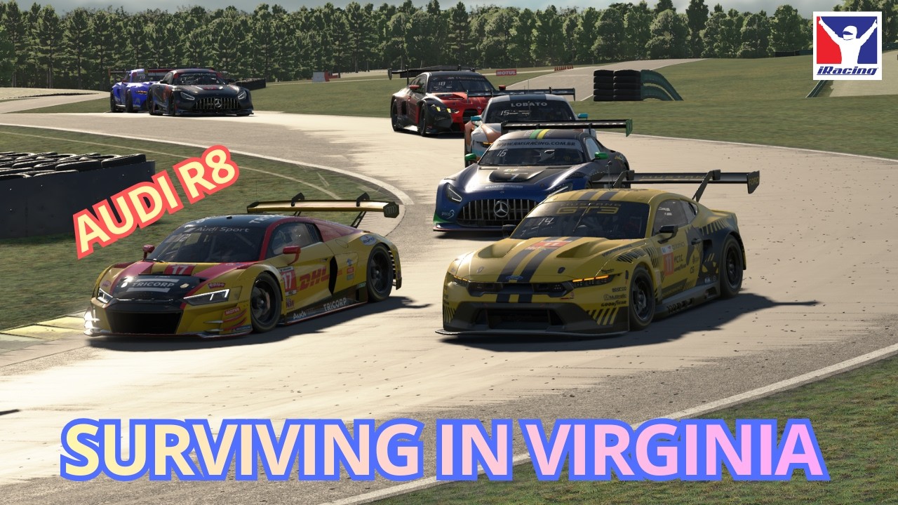 Watching (sometimes fighting) from the back (GT3 fixed)
