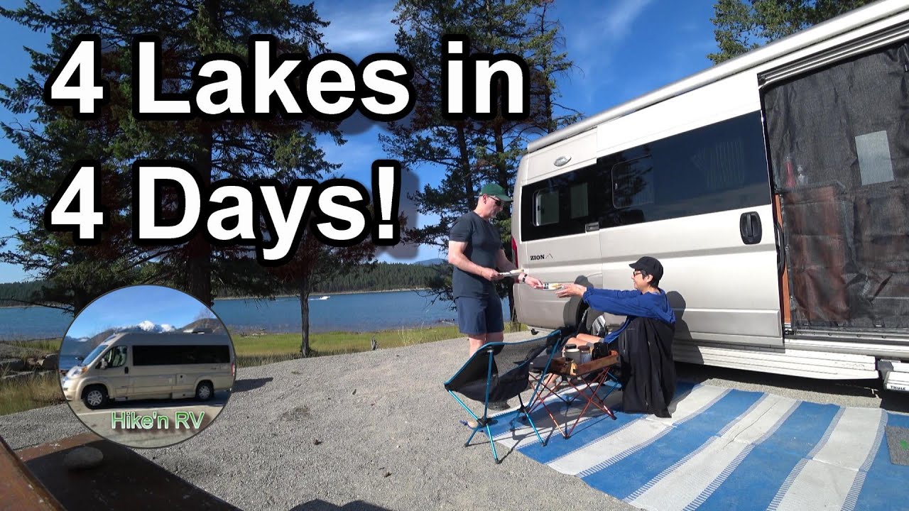 RV Camping 4 Lakes in BC & Alberta