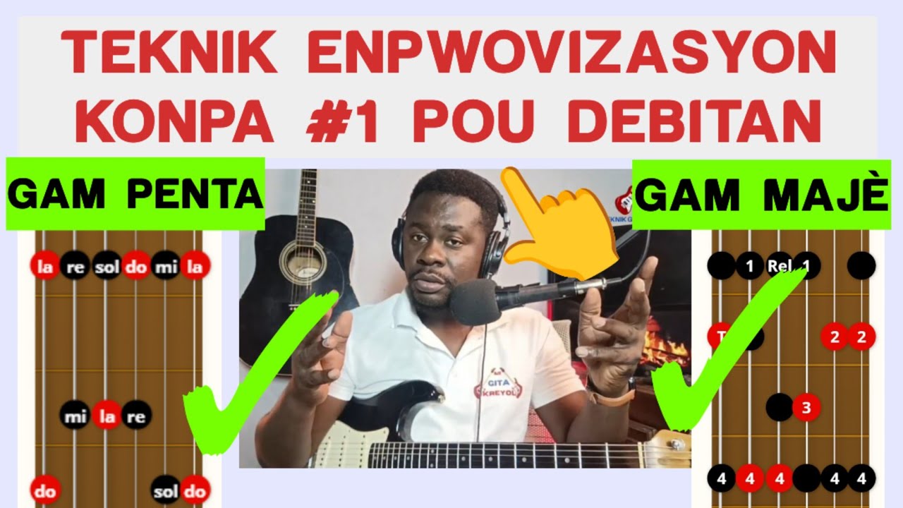 FULL LESON TEKNIK ENPWOVIZASYON KONPA #1 POU DEBITAN