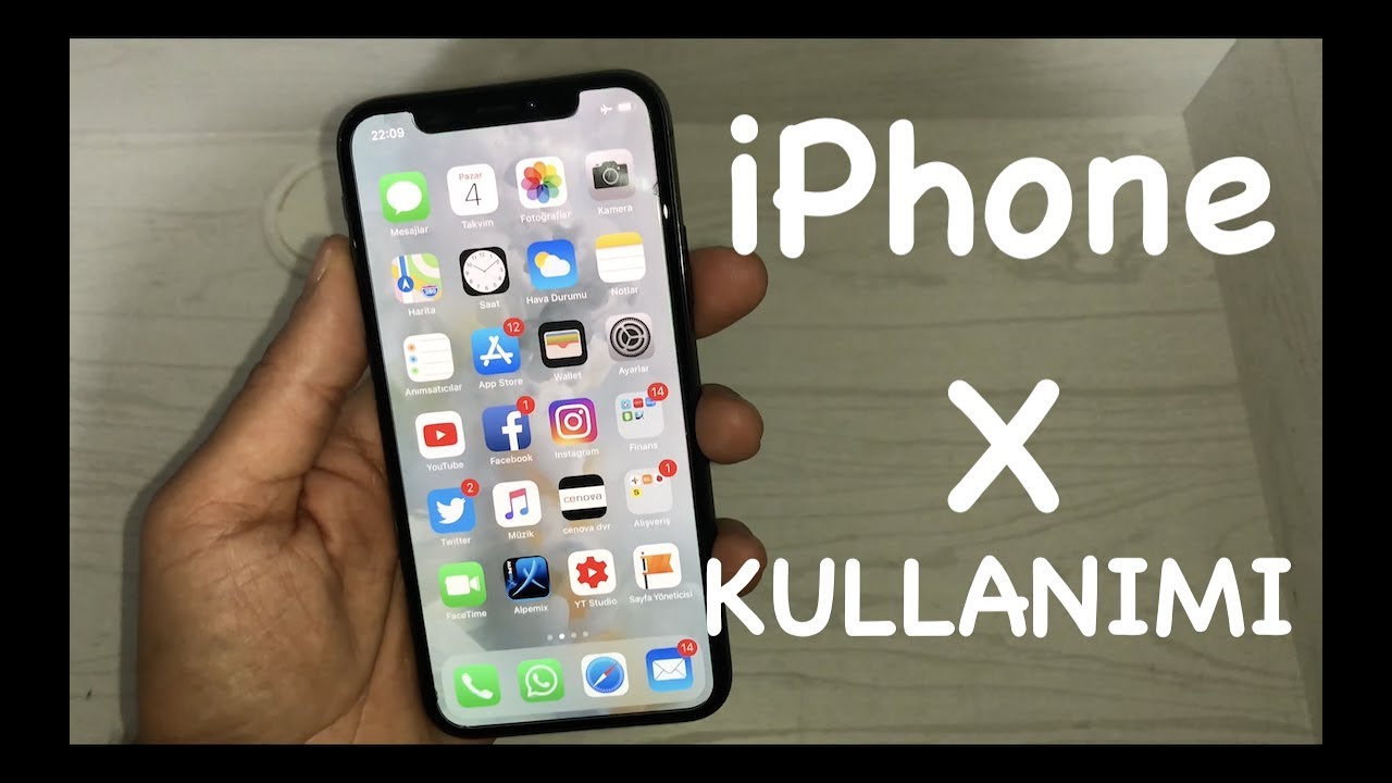 iPhone X Kullanımı - Türkçe 4K