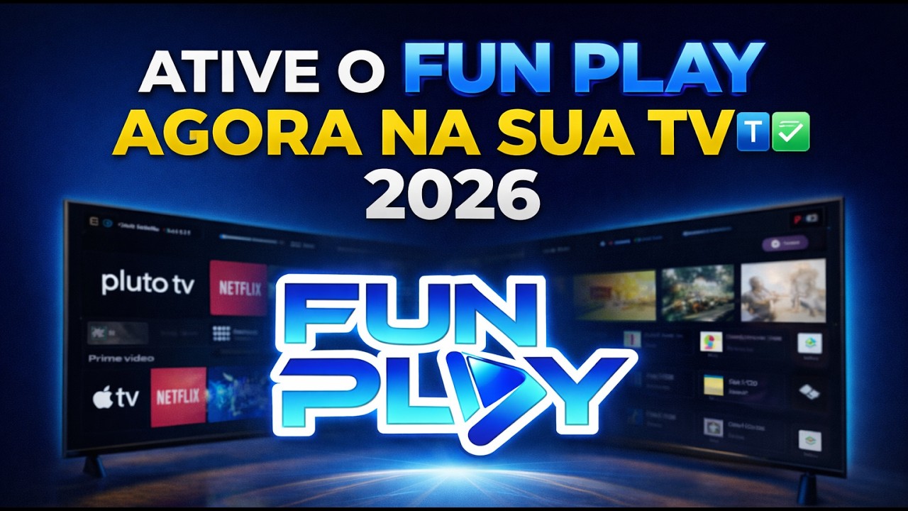 FUN PLAY IPTV 2026 - TESTE COMPLETO + COMO CONFIGURAR 🔥📺
