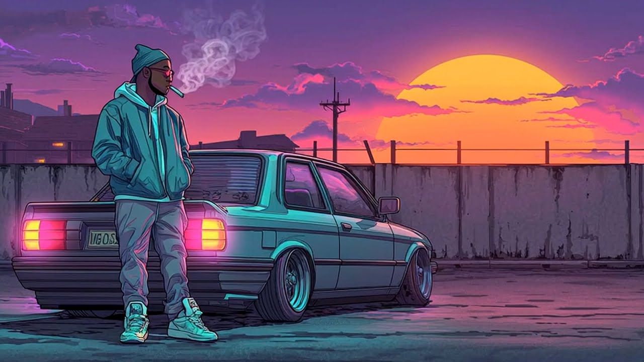 Hazy Sunset Chill | 420 Bluesy Rap & Relaxing Hip-Hop Vibes