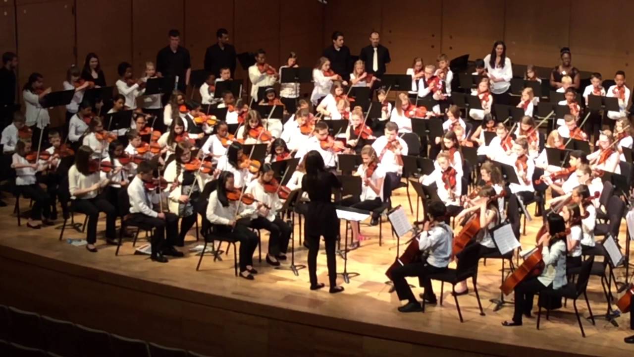 2016 Spring Concert - ISU String Project - Grande Finale - Star Wars - J. Williams arr. L. Clark