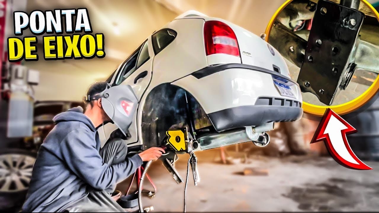 COMEÇOU OS TRAMPO PRA REBAIXAR O GOL G3 PONTA DE EIXO FEITA @shellromao