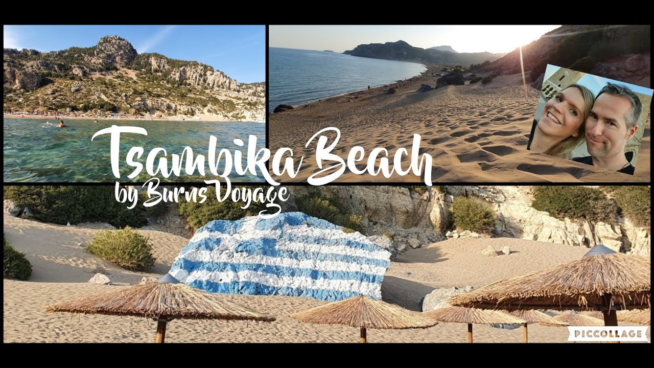 Rhodos Strände Tsambika Beach ein traumhafter Sandstrand an der Ostküste Rhodes best beaches