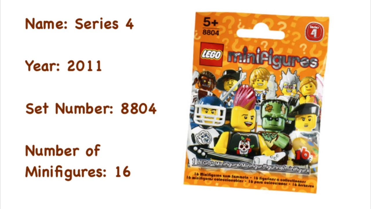 Lego Collectible Minifigures - Series 4 8804 - Set Review
