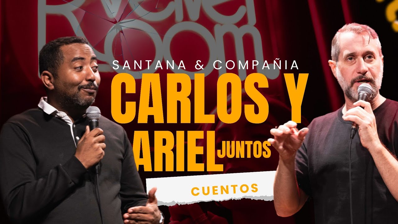 CARLOS SANCHEZ Y ARIEL SANTANA JUNTOS EN TARIMA  - SANTANA Y COMPAÑIA -  CHISTES