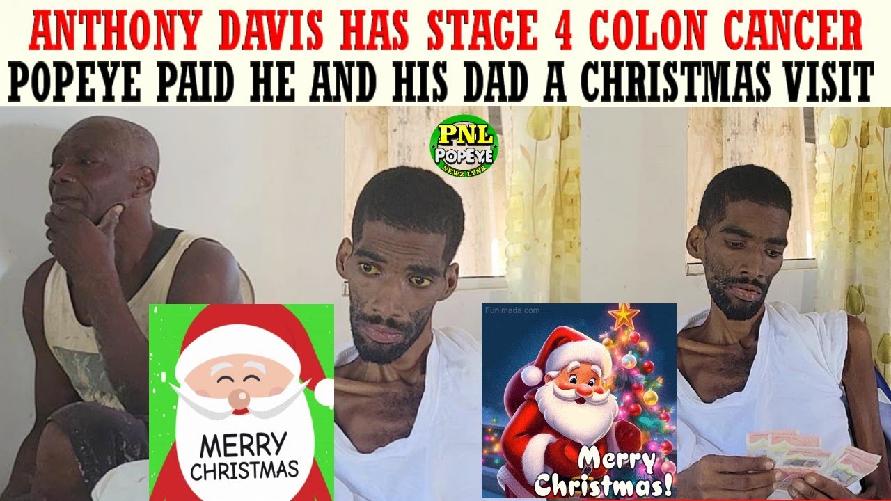 Popeye Visits Anthony Davis For Christmas, He Has Stage 4 Colon Cancer