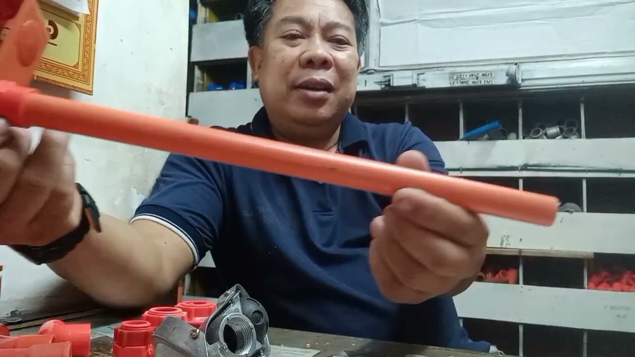 mga tawag sa orange na electrical fitting