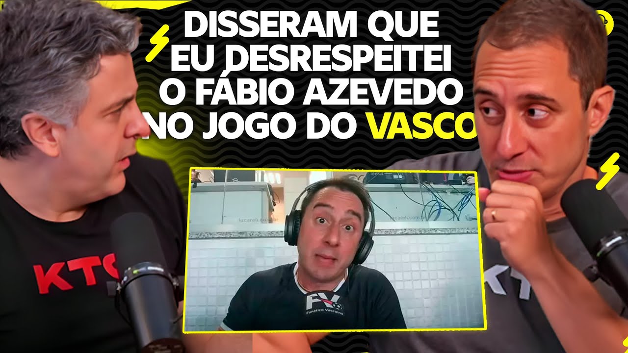 TRETA ENTRE REIKRAUSS E F&Aacute;BIO AZEVEDO NO 6X1 FLAMENGO CONTRA O VASCO?