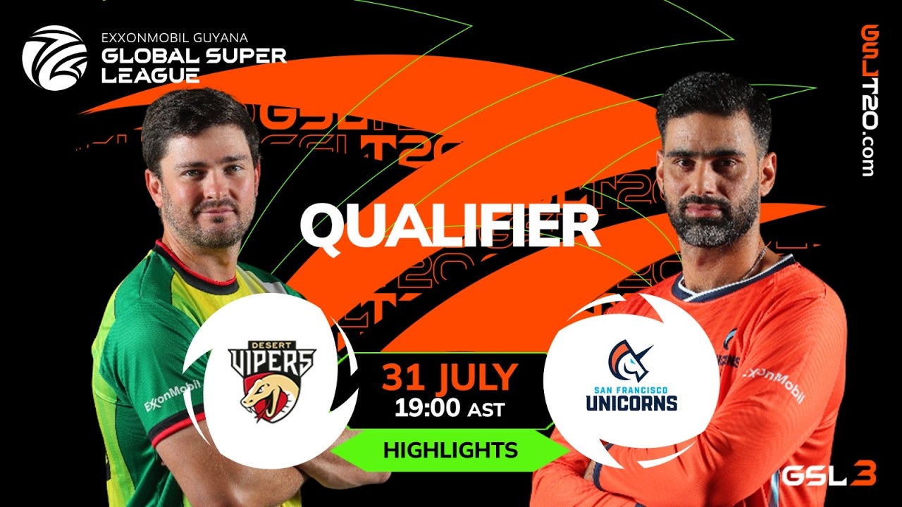 Match Highlights | Qualifier - San Francisco Unicorns vs Desert Vipers | GSL 2026