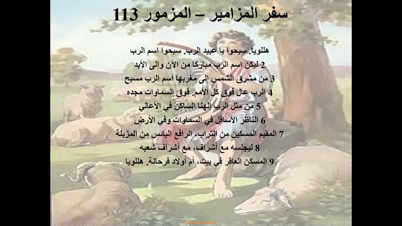 113- تبسيط سفر المزامير - مزمور 113 - أبونا لوقا ماهر