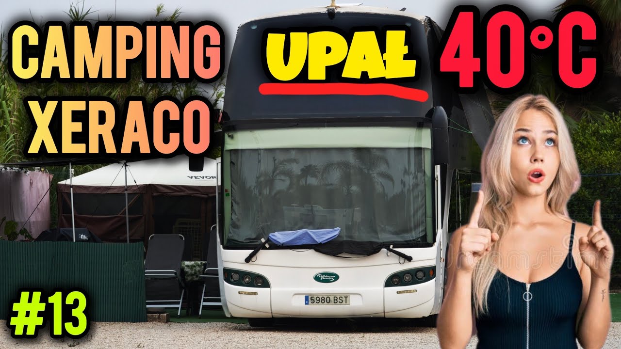 Podr&oacute;ż kamperem do Hiszpanii 🇪🇸 Plaża w Xeraco i test kalmar&oacute;w na kempingu 🦐