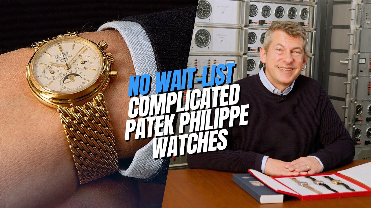 Vintage Complicated Patek Philippe Watches You Can Buy Now