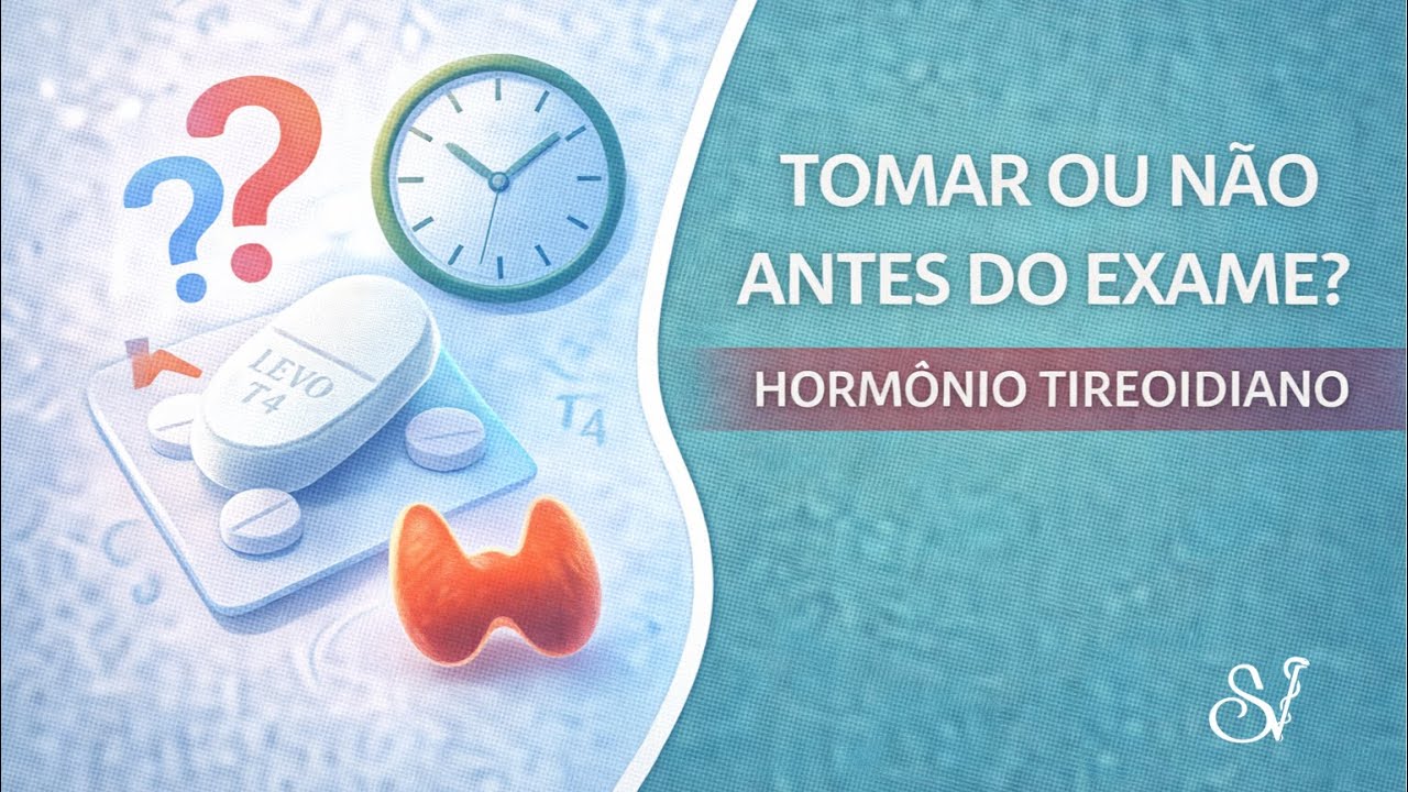 Como tomar o hormônio de tiroeide no dia do exame de sangue?
