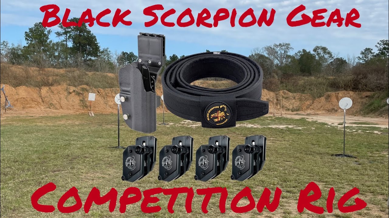 Black Scorpion Competition Rig Review: Is it a Race Gun Belt?