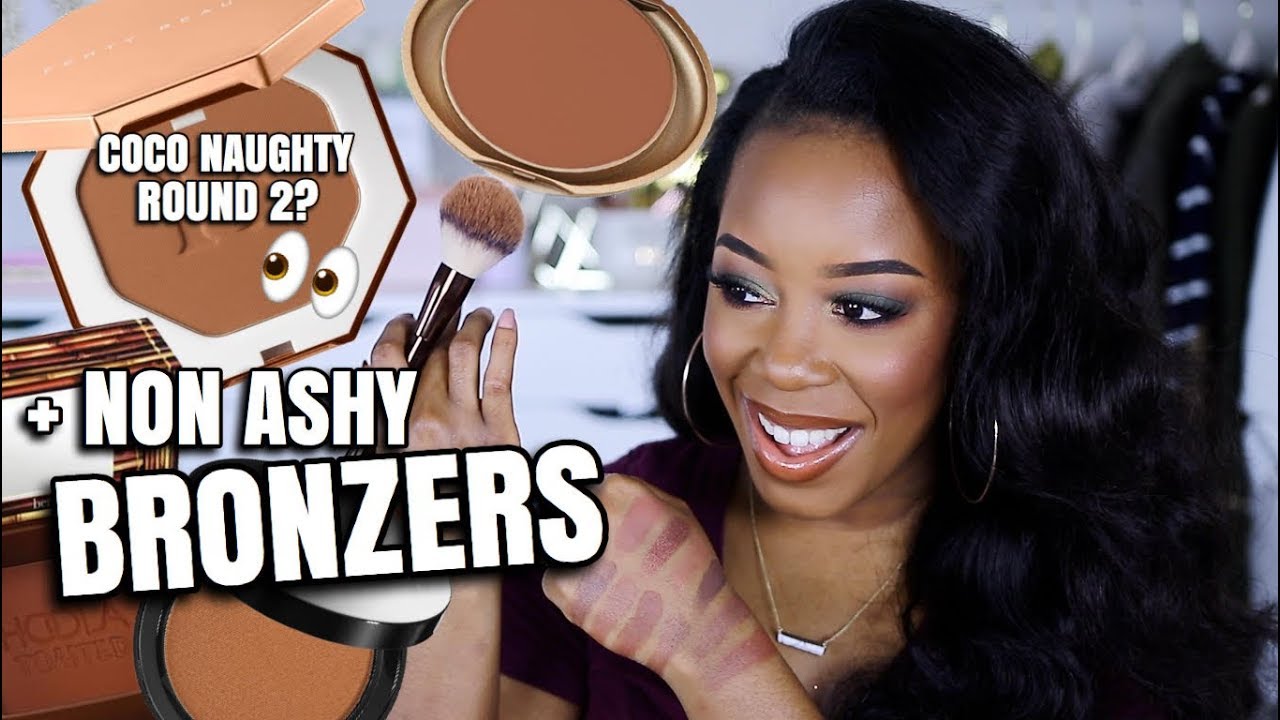 DRUGSTORE & HIGH END BRONZERS THAT WORK + TRYING FENTY BEAUTY 