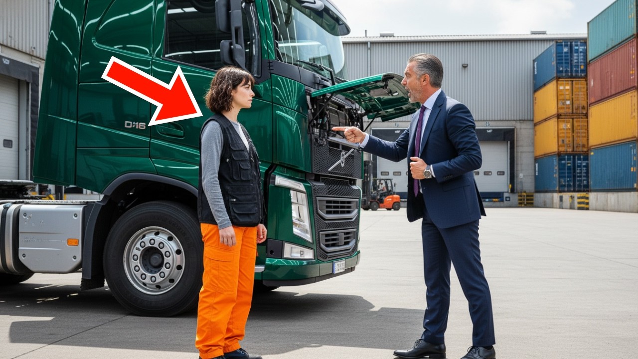 MILIONARUL A ACUZAT MECANICA PENTRU VOLVO FH16 OPRIT FĂRĂ SĂ ÎȘI IMAGINEZE CE VOR ARĂTA CAMERELE