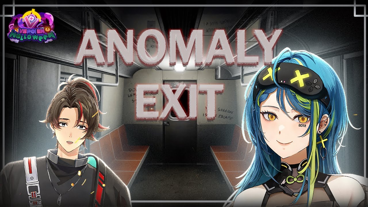【ANOMALY EXIT】Spot the difference.. but spooky ft. @SarugakuLeonJr 【#VSPOEN #RemiaAotsuki】