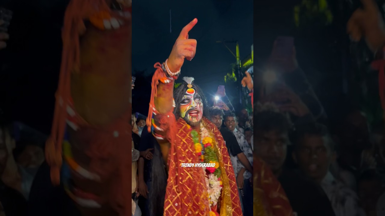 Boduppal Vasu Potharaju Dance At Bolarum Bonalu 2024#trending #potharaju #dance #like #viralvideo