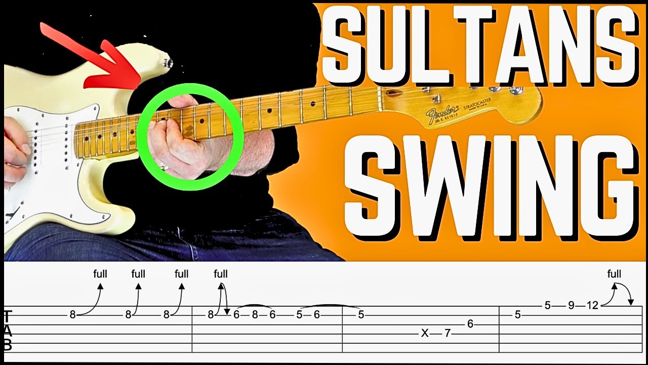 Nail The Sultans Of Swing Guitar Solo | Step-by-step Tutorial With Tabs