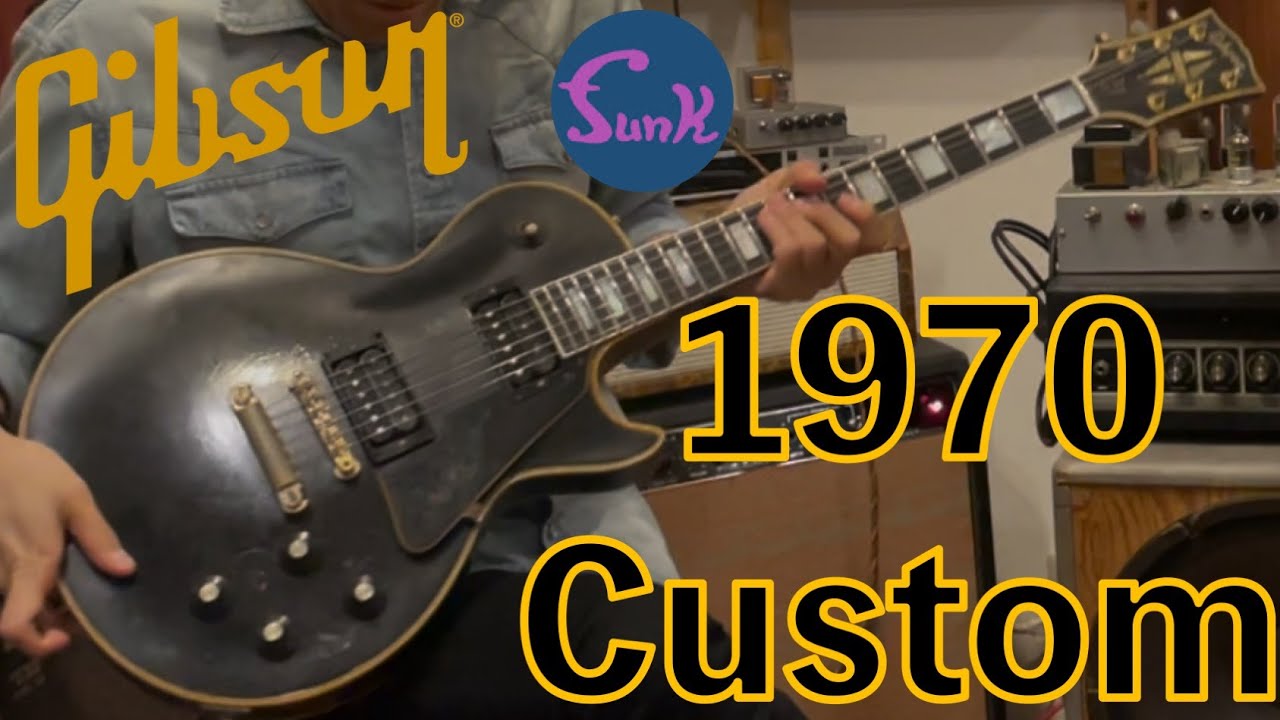 【販売済】funk ojisan PAF搭載！ヴィンテージ 1970年製 Gibson Les Paul Custom入荷！ - ギター屋 funk ojisan