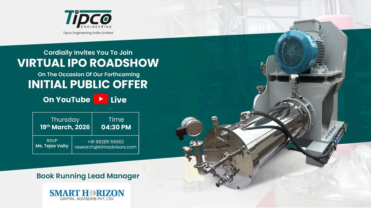 IPO Meet - Tipco Engineering India Limited