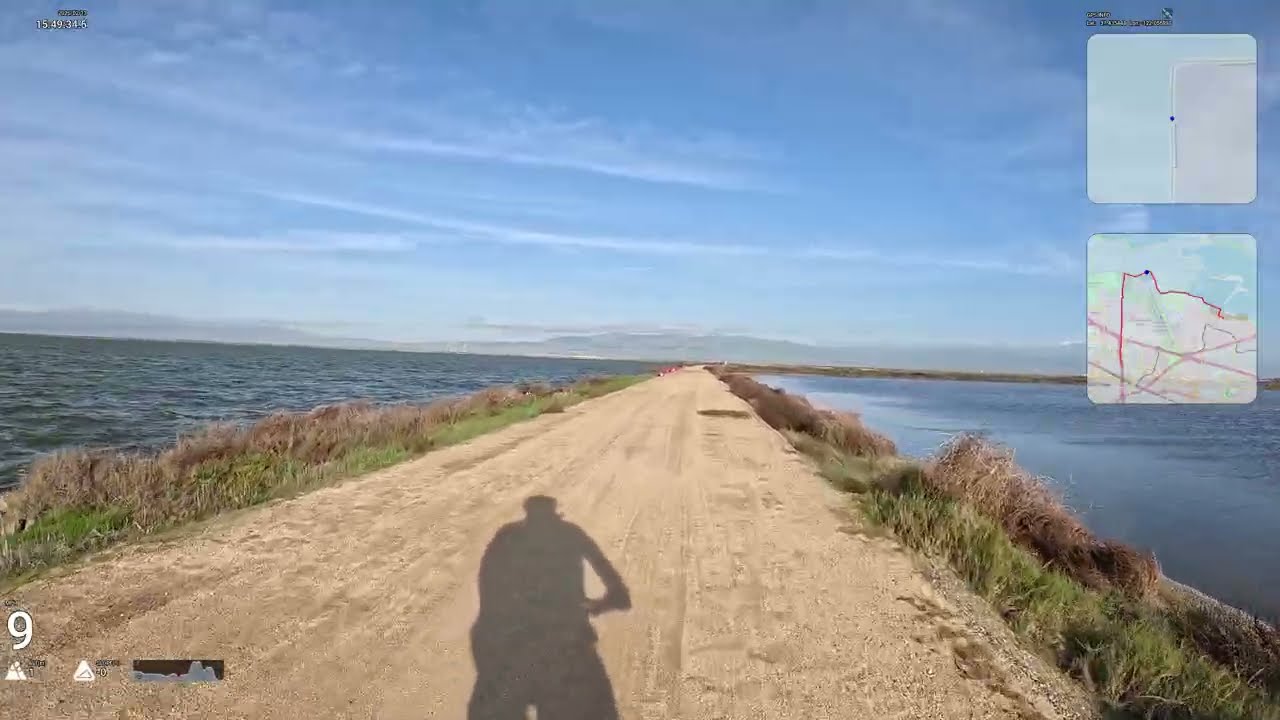 Stevens Creek Trail to Bay Trail Bike Ride, 2026-02-13