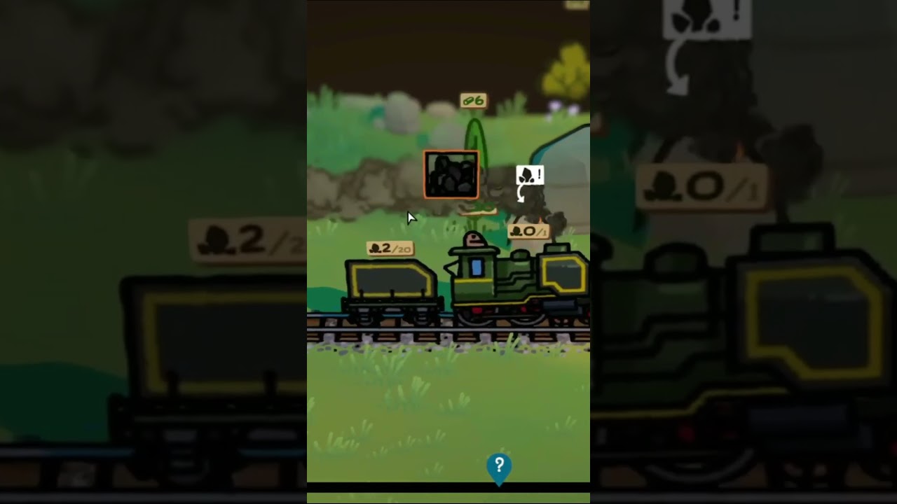Choo - Choo,  Go Play this game!   Trackline Express #gaming #indiegame #train #shorts