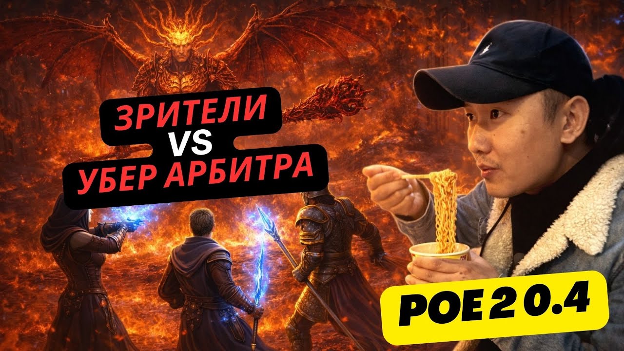 [PoE2] 0.4 Турнир Шоукейсов на УБЕР АРБИТРЕ Ep. 1 Открытие. Зрители против БОССА