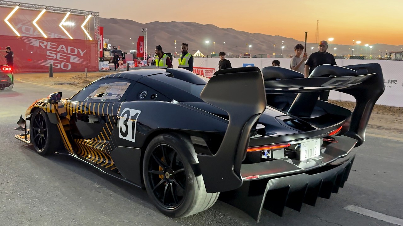 Hypercar and Supercar convoy arrives at LIWA 2025!