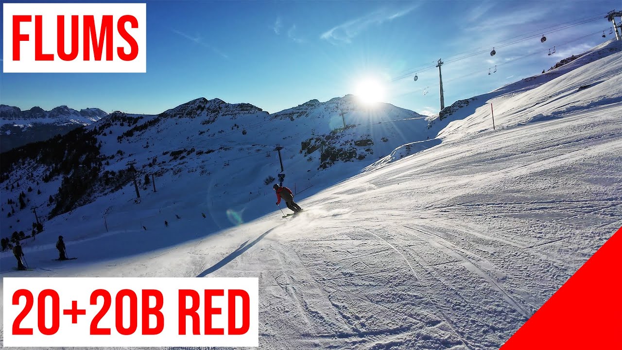 Flumserberg, 20+20b 🔴 RED (Maschgenkamm - Arve, Early Morning) #1 🇨🇭