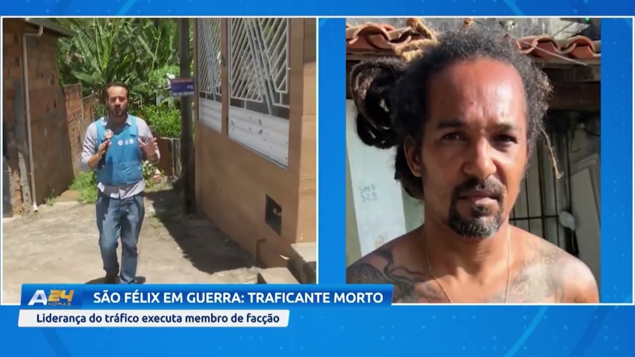 São Felix em guerra: Traficante é morto | ARATU 24 HORAS | TV ARATU