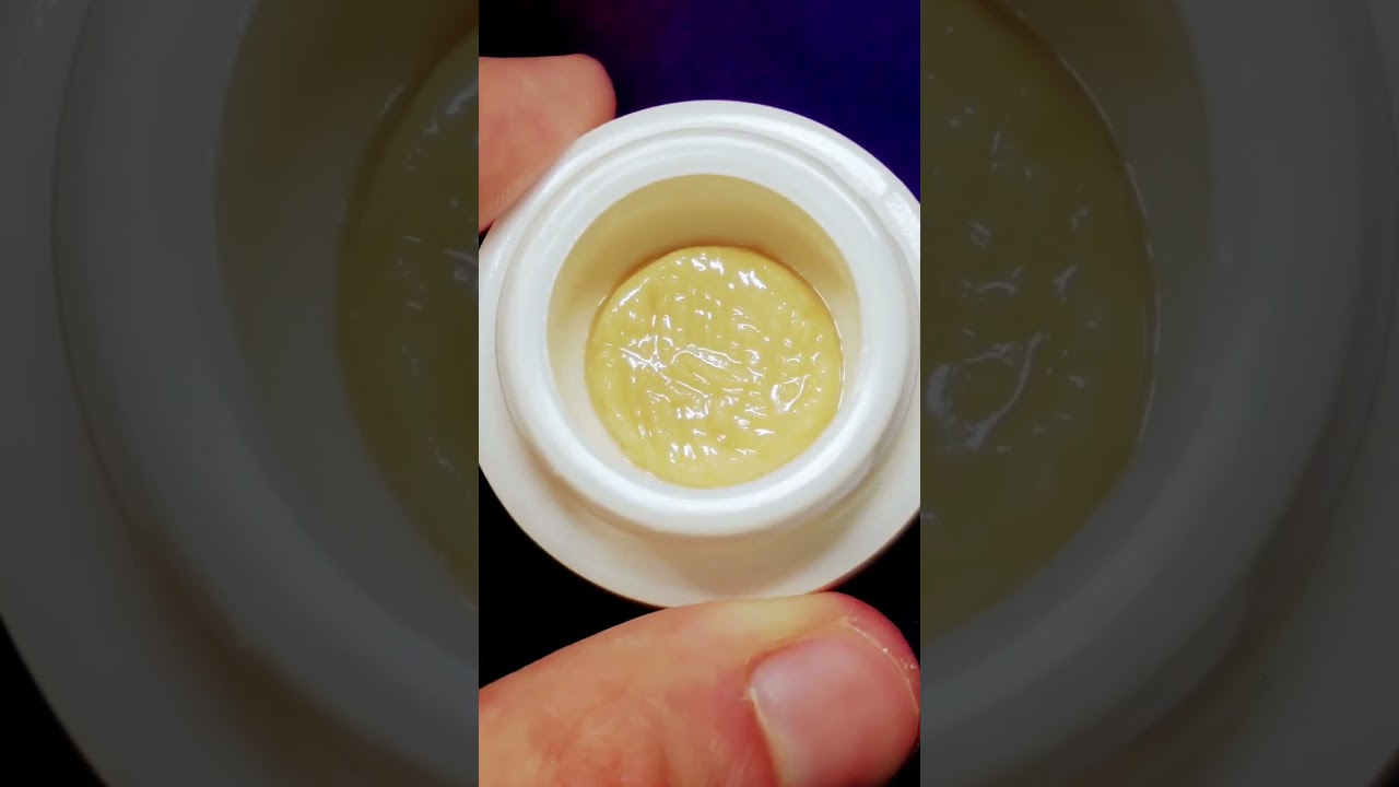 Deliciously terpy view of Latex Live Rosin from Cookies 🔥 #shorts