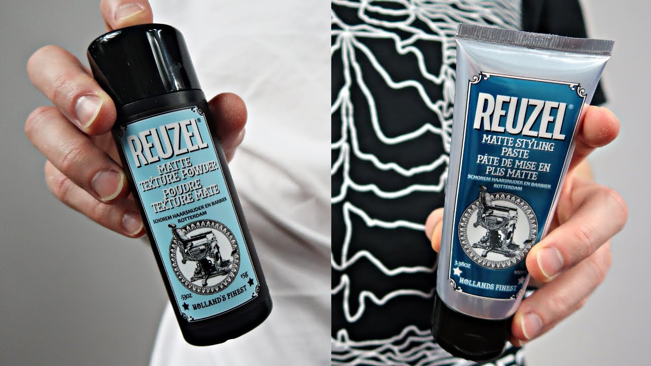 Reuzel Matte Texture Powder + Matte Styling Paste - recenzja