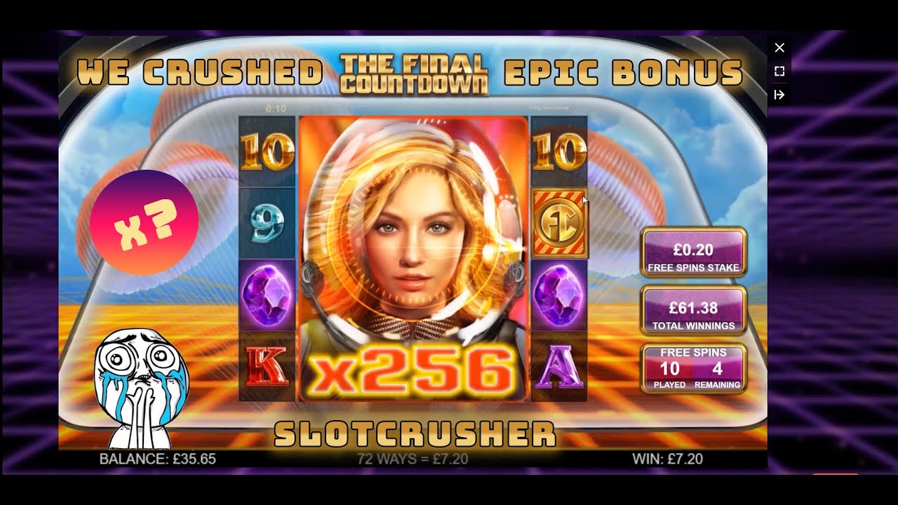 The Final Countdown MAX BONUS - HUGE WIN - WE CRUSHED THIS SLOT with an over 2000x Multiplier !!!