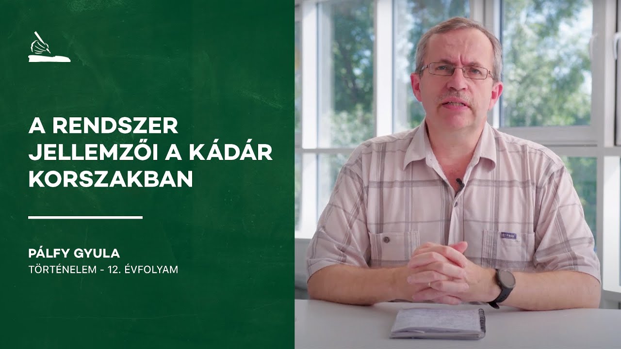 A rendszer jellemzői a Kádár-korszakban | Pálfy Gyula