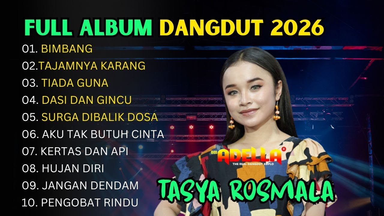 DANGDUT BASS TASYA ROSMALA DANGDUT HAJATAN TES SOUND - BIMBANG, TAJAMNYA KARANG, TIADA GUNA