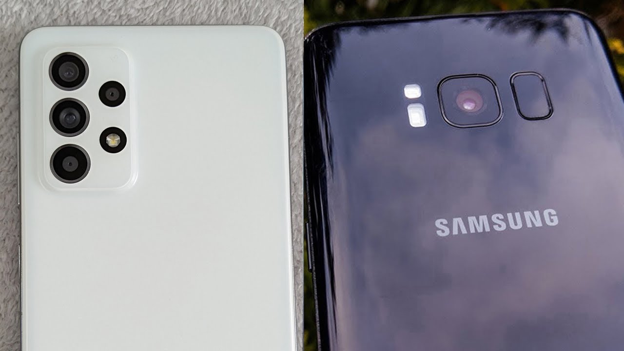 Samsung Galaxy A52s 5G vs Samsung Galaxy S8 - Camera Test