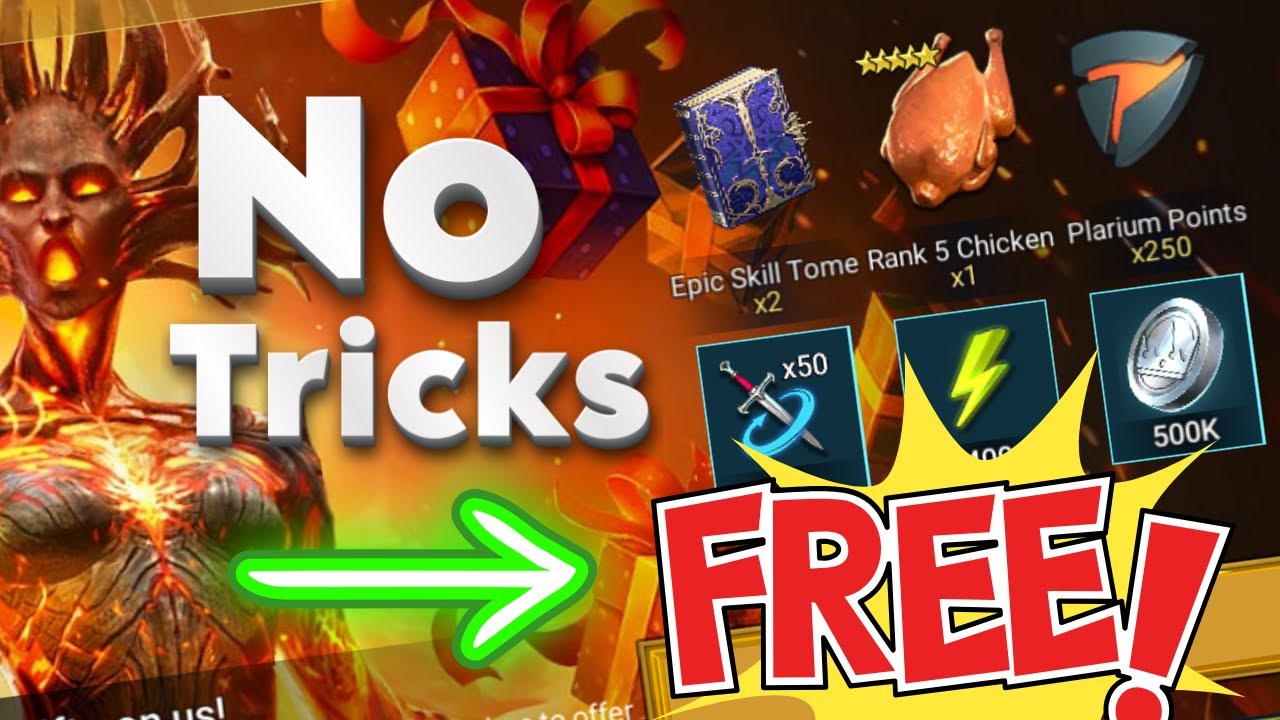 Получите свой бесплатный набор быстро и легко! RAID: Shadow Legends