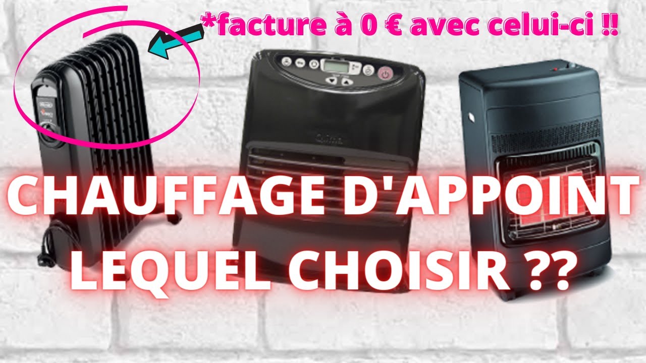 Meilleur Chauffage d'Appoint 2025 quel marque choisir pour se chauffer rapport qualité prix