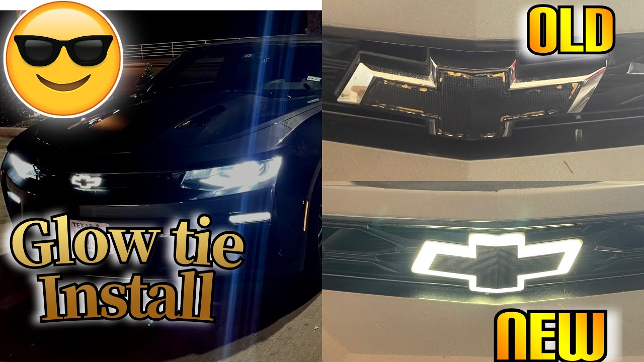 CAMARO SS GLOW TIE INSTALL THE EASY WAY #camaross#Detroit#Dallas