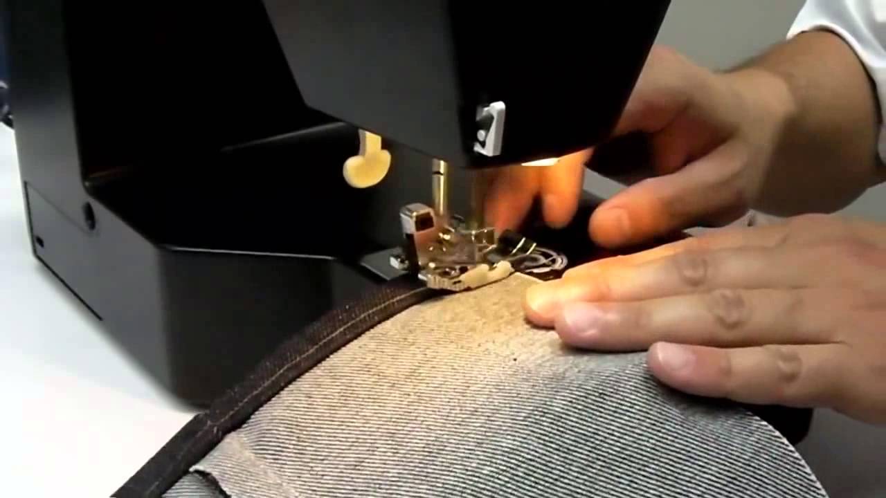 TOYOTA Jeansnähmashine SUPERJ15 in Betrieb, Super Jeans, deutsch, Vorführvideo, Anleitung