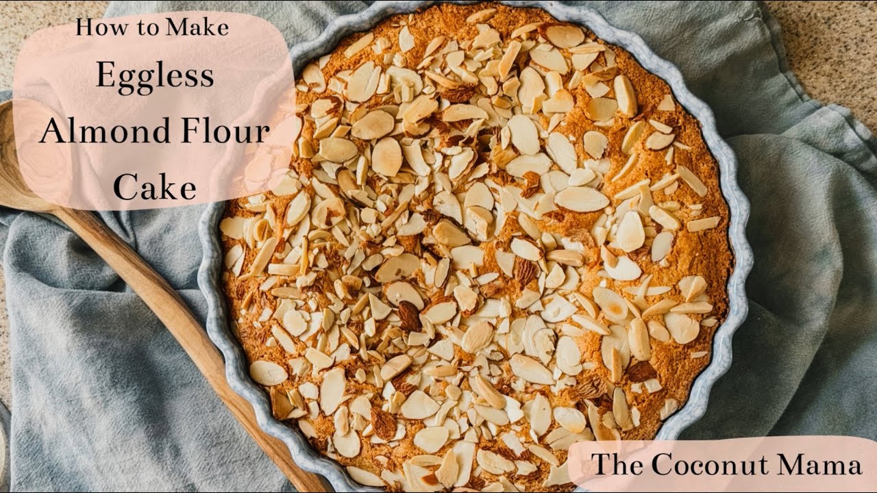 Eggless Almond Flour Cake (So Soft!)