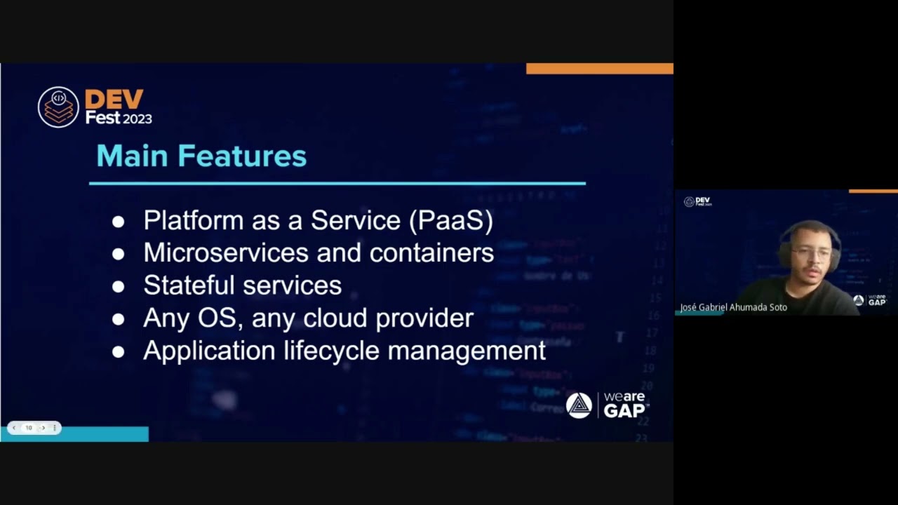 DEV Fest 2023 - Microservices Architecture with Azure Service Fabric