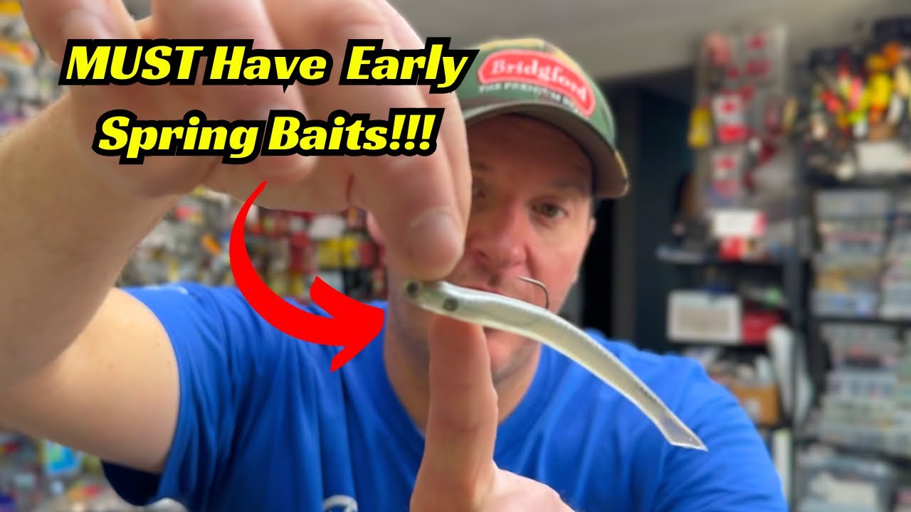 5 MUST Have Prespawn Fishing Lures For Big Bass!