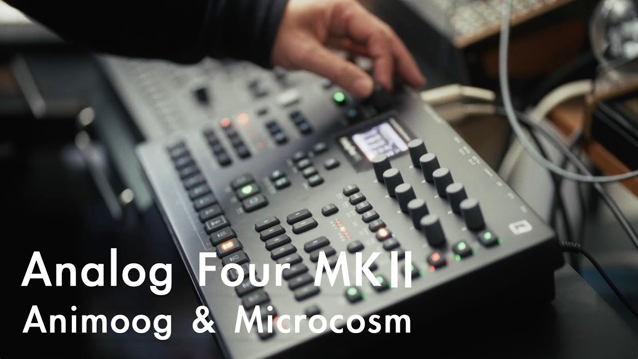 Analog Four MK2, Animoog and Microcosm | Echoes of winter