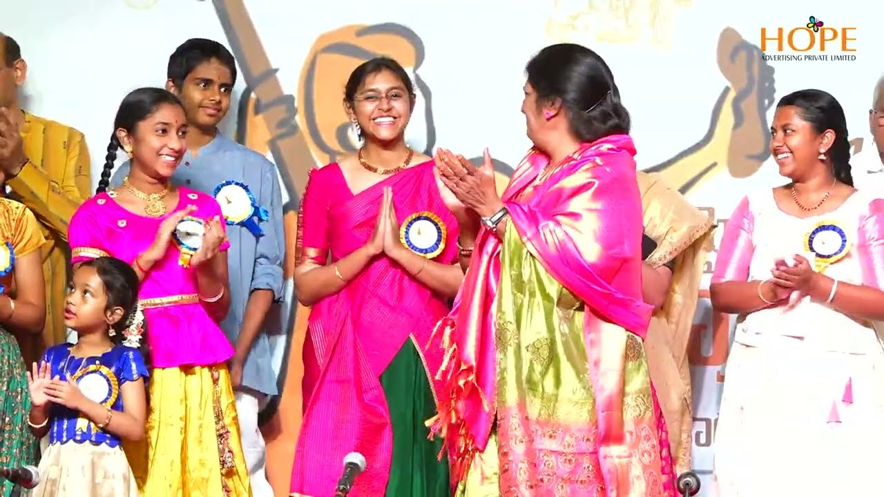 Group performance by students of Guru Padmavathi Peri @HOPEADTV